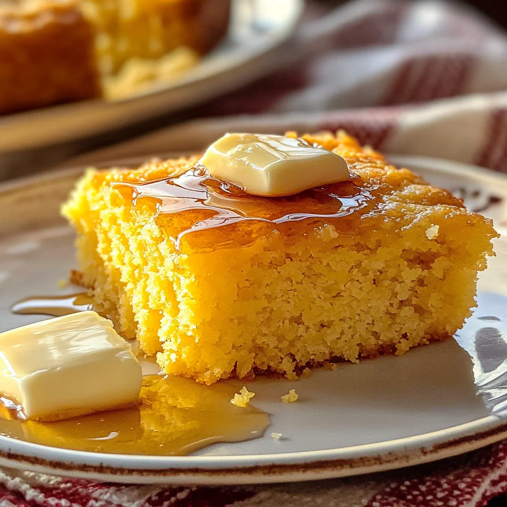 Honey Butter Cornbread