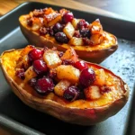 Indulge in Cranberry Apple Twice-Baked Sweet Potatoes This Fall!