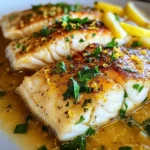 Lemon Butter Fish Fillet