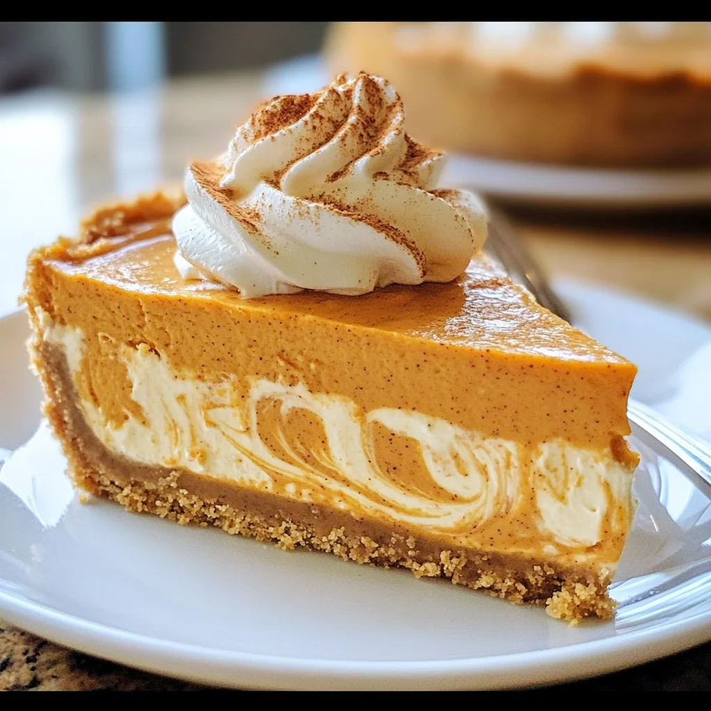 No-Bake Pumpkin Cheesecake