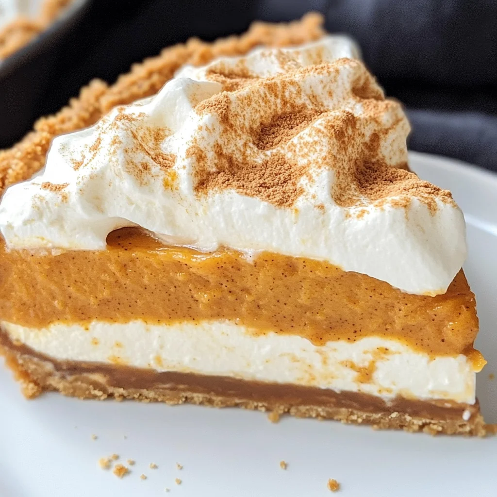 No Bake Pumpkin Pie Cheesecake