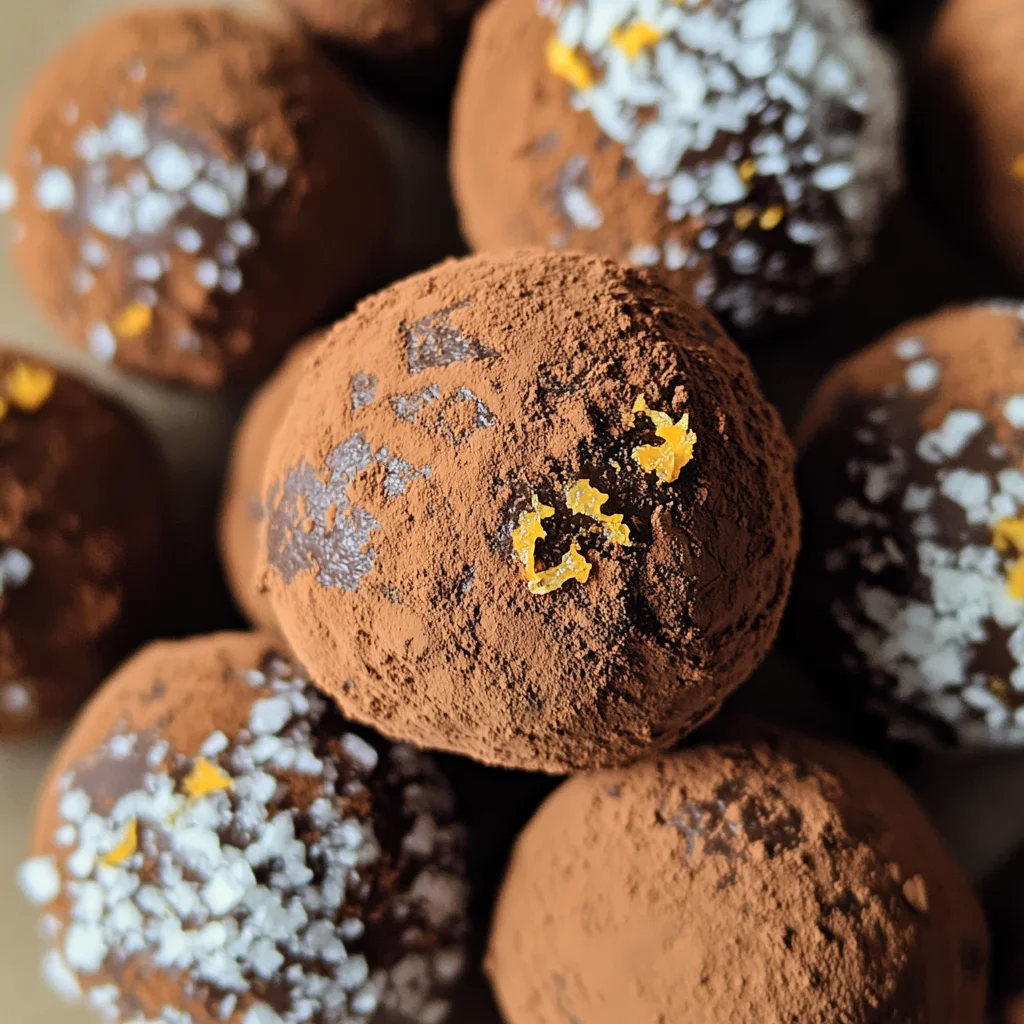 Orange Chocolate Truffles