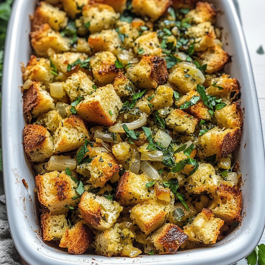 Our Favorite Buttery Herb Stuffing