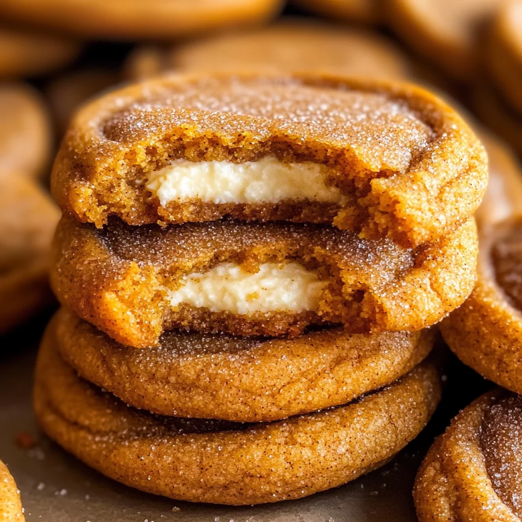 Pumpkin Cheesecake Cookies