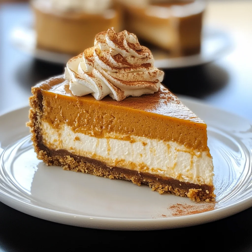 Pumpkin Cheesecake (no water bath)