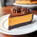 Pumpkin Chocolate Cheesecake
