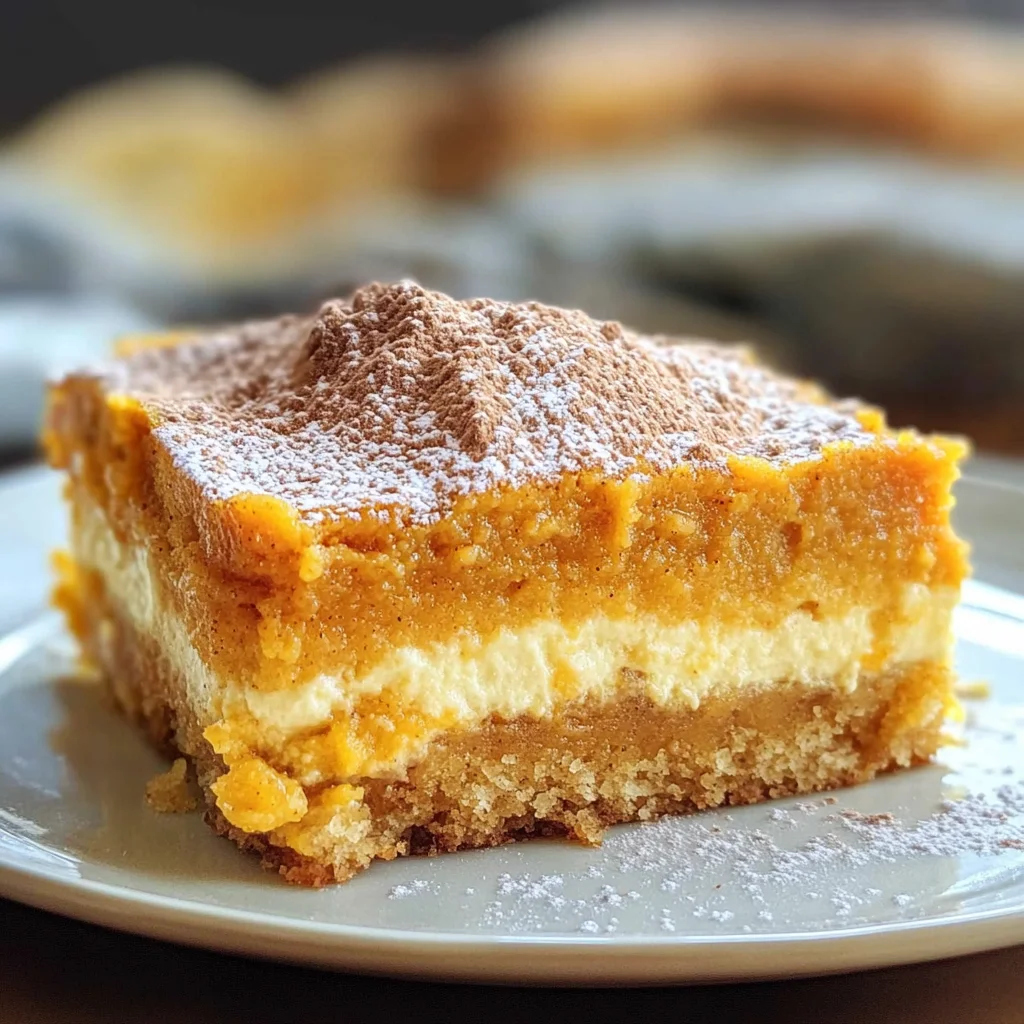 Pumpkin Ooey Gooey Cake