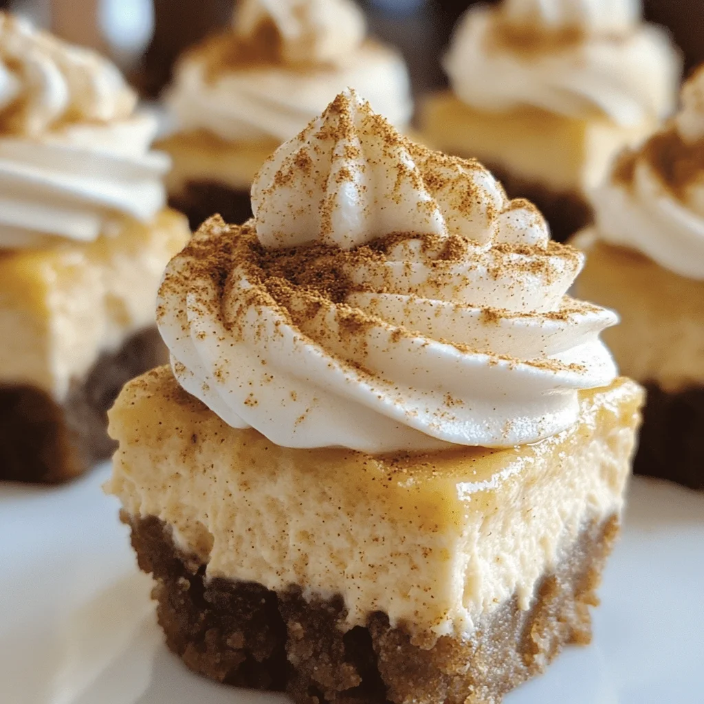 Pumpkin Spice Latte Cheesecake Bites