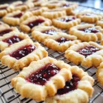 Raspberry Shortbread Cookies