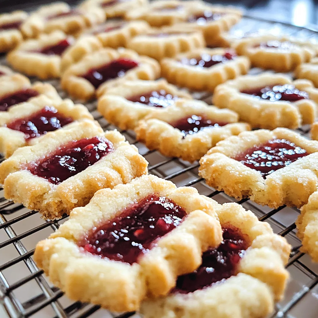 Raspberry Shortbread Cookies