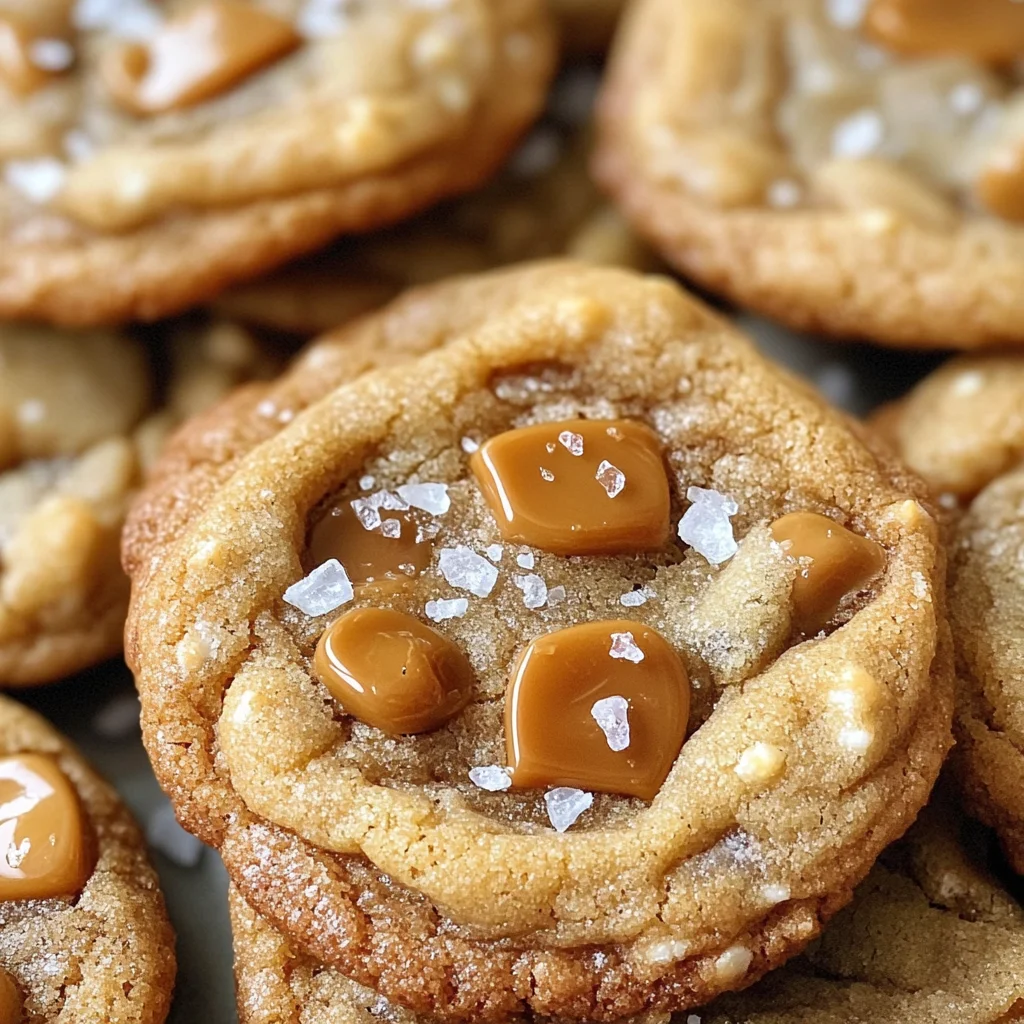 Salted Caramel Cookie Recipe