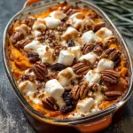 Southern Maple Sweet Potato Casserole