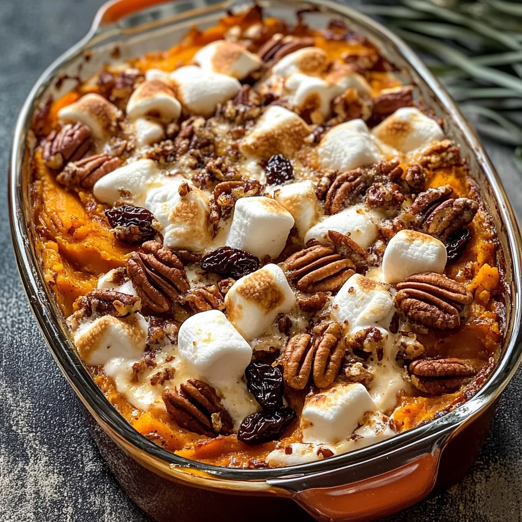 Southern Maple Sweet Potato Casserole