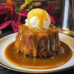 Sticky Butterbeer Pudding