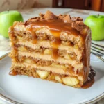 The BEST Caramel Apple Spice Cake