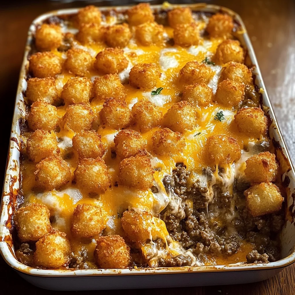 The BEST Tater Tot Casserole Recipe