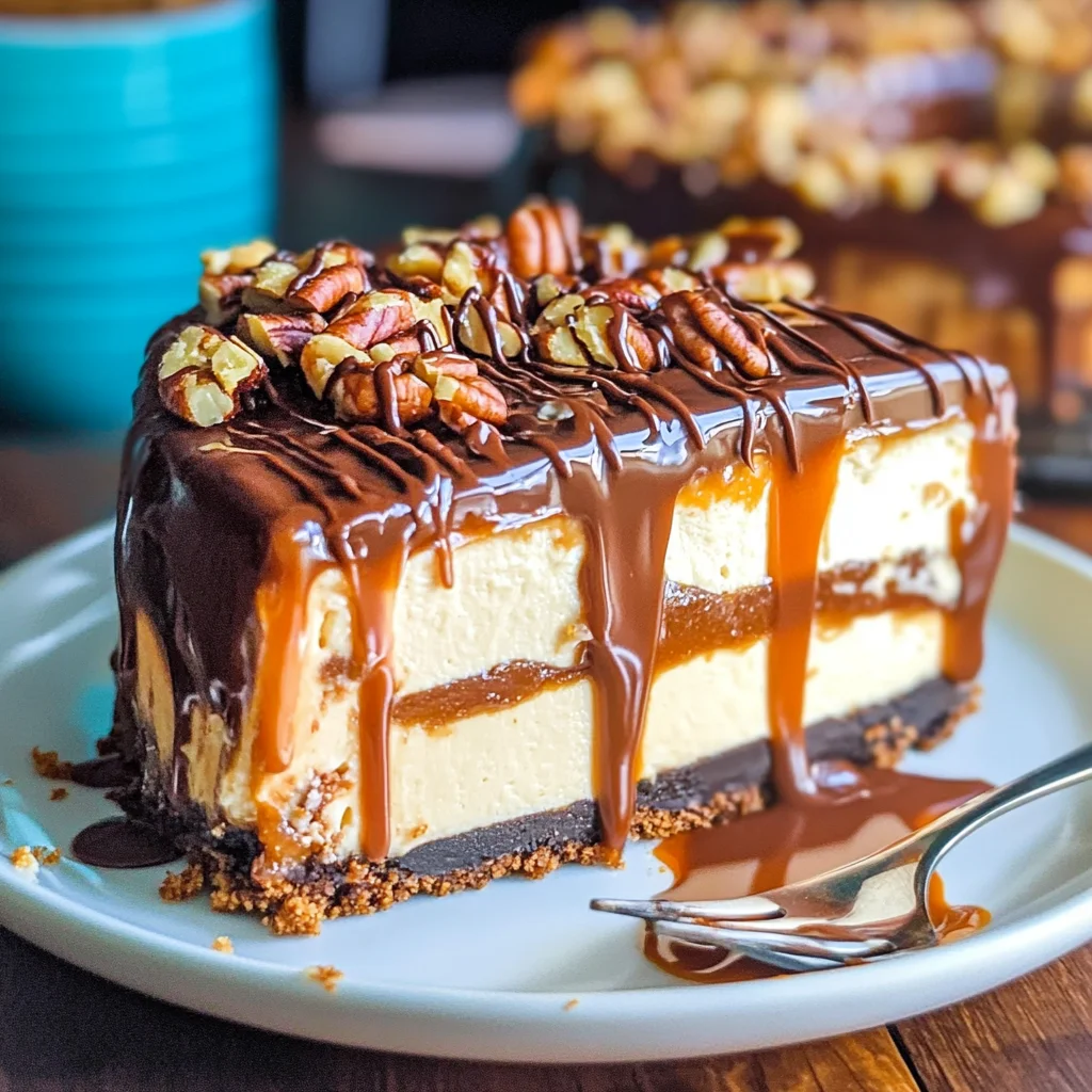 Turtle Cheesecake