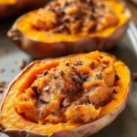 Twice Baked Sweet Potatoes