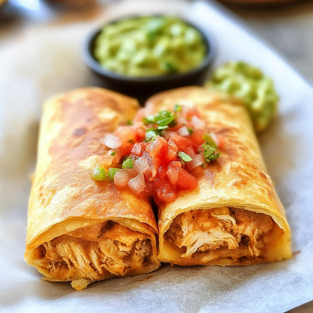 Chicken Chimichangas