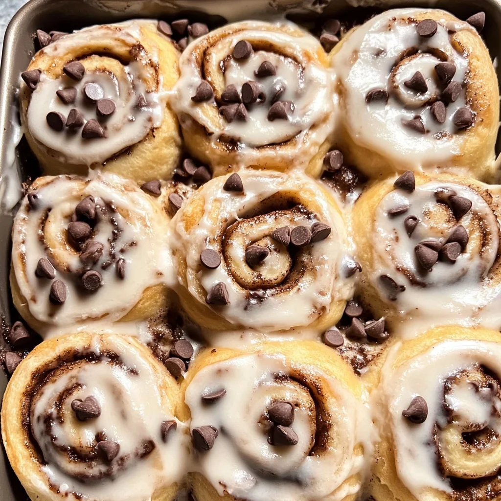 Chocolate Chip Cookie Rolls