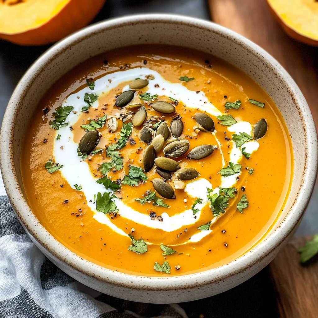 Coconut Curry Pumpkin Soup