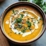 Easy Butternut Squash and Sweet Potato Soup