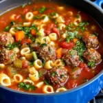 Italian Meatball Soup
